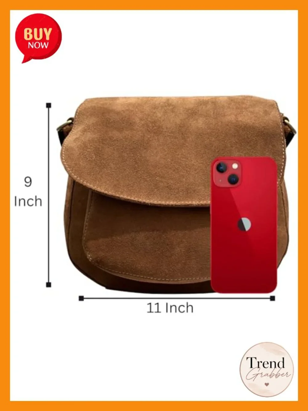 Leather Crossbody Satchel Bag Vintage Suede Boho Purse Handbags for Women